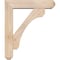 Ekena Millwork Legacy Craftsman Smooth Bracket w/ Offset Brace, Douglas Fir, 5 1/2"W x 22"D x 26"H BKT0604X22X26LEC04SDF - alternate 3